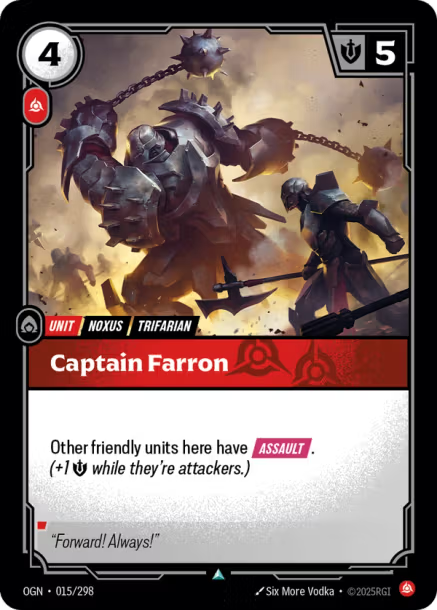 Captain Farron OGN-015/298