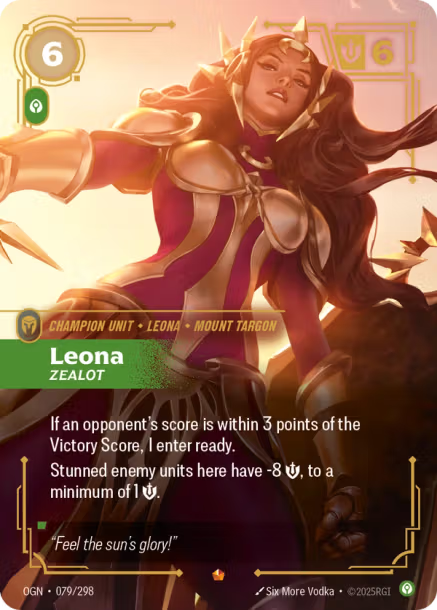 Leona, Zealot OGN-079/298