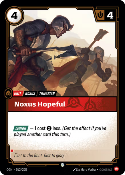 Noxus Hopeful OGN-012/298