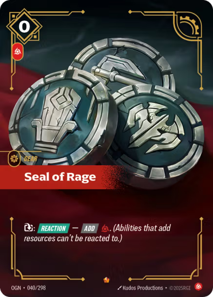 Seal of Rage OGN-040/298