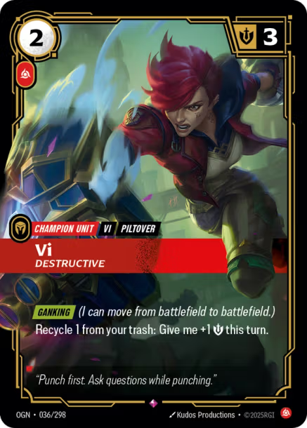 Vi, Destructive OGN-036/298