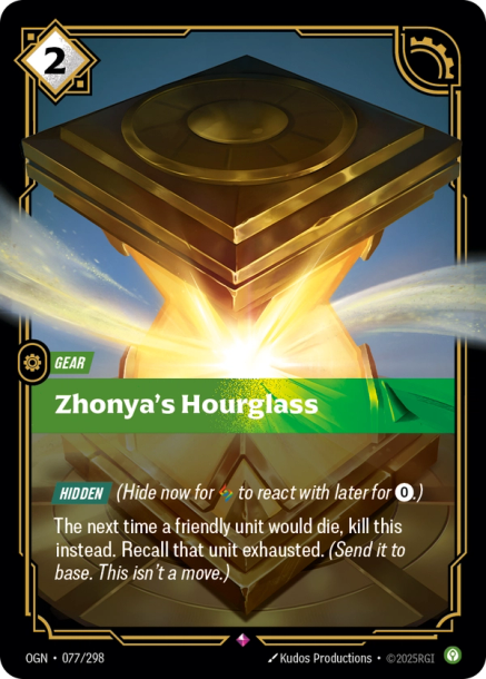 Zhonya's Hourglass OGN-077/298