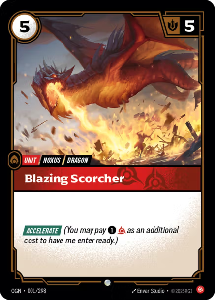 Blazing Scorcher OGN-001/298