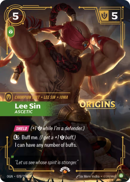 Lee Sin, Ascetic OGN-078/298