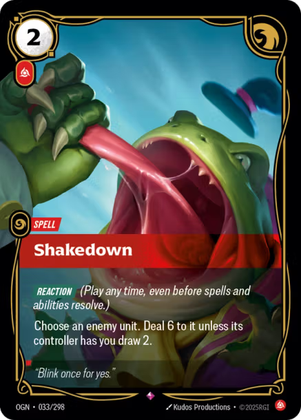 Shakedown OGN-033/298