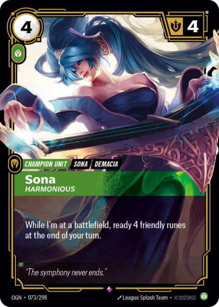 Sona, Harmonious OGN-073/298